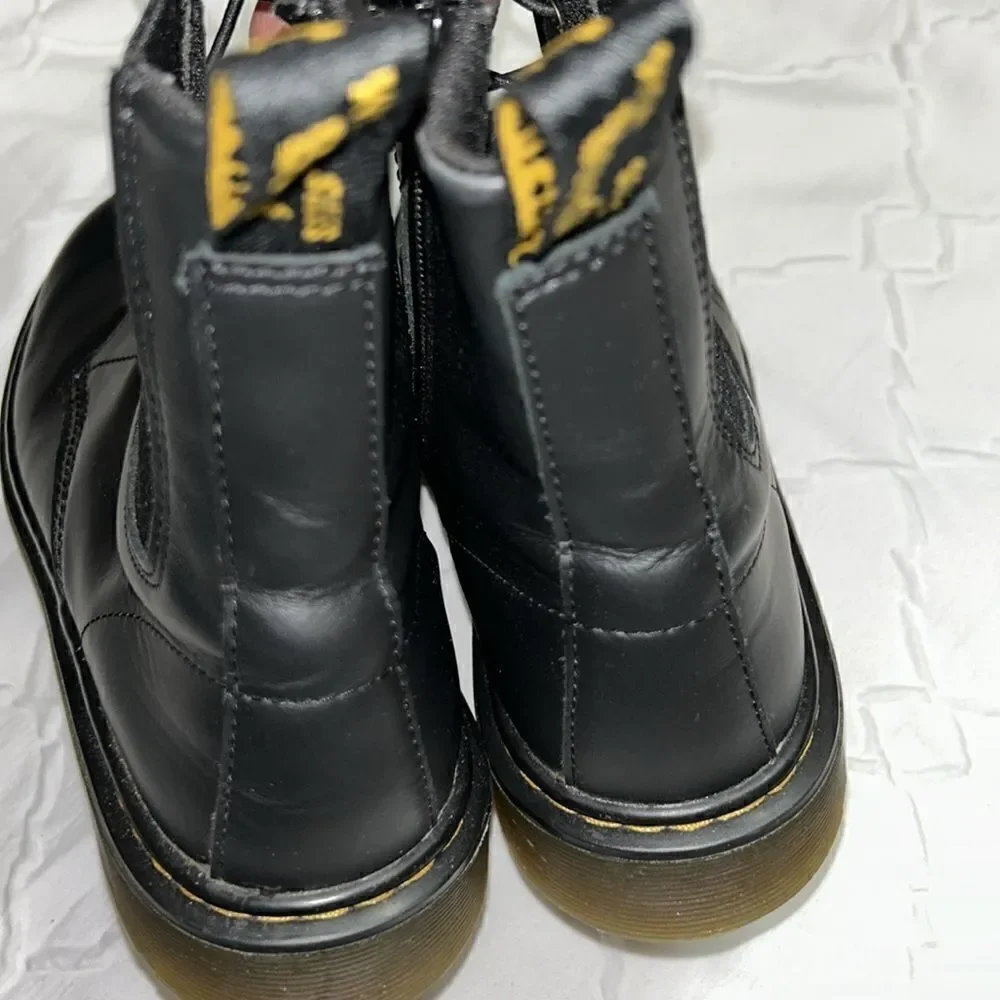 Dr Martens Black Lace Up Combat Boots(Size 5)